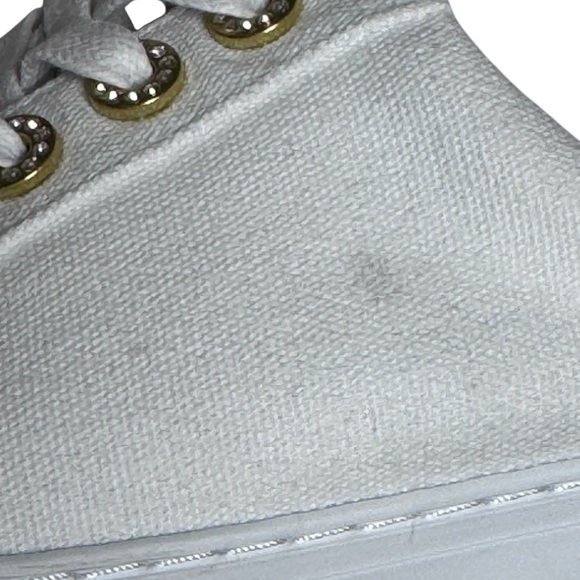 Lilly Pulitzer Abigail Canvas Mule Sneakers Resort White original box- 8.5 - Picture 10 of 16